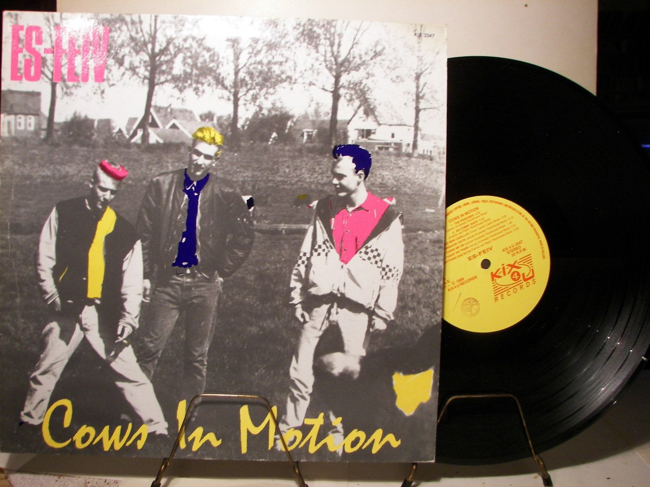 ES-FEIV - COWS IN MOTION - KIX4U - NL1989 - VINYL