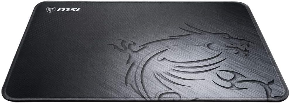 MSI AGILITY GD21 - Gaming Mouse Pad, Low Friction Textile Surface, Soft Seamed Edges, Anti-Slip Base - 320 x 220 x 3 mm