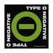 Type O Negative Negative Symbol Unisex Patch Black/Green 100% Polyester