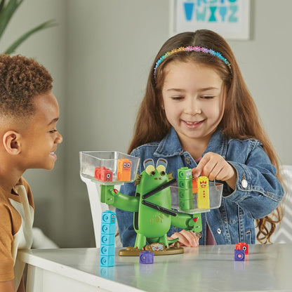 Learning Resources Numberblocks Blockzee Balance Activity Set, Toys for 3+ Year Olds, Maths Toys, Number Toys, Balance Game, Maths Game for Children, Interactive Toy with Moving Mouth and Eyes