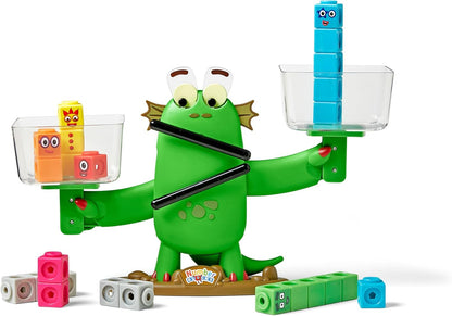 Learning Resources Numberblocks Blockzee Balance Activity Set, Toys for 3+ Year Olds, Maths Toys, Number Toys, Balance Game, Maths Game for Children, Interactive Toy with Moving Mouth and Eyes