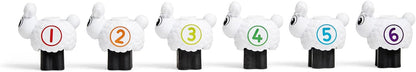 Learning Resources MathLink Cubes Activity Set Numberblocks Counting Sheep Farm, Age 3 4 5 6, CBeebies Toys, Maths Toys, Number Toys, Play Farm, EYFS, 10 Maths Activities Included