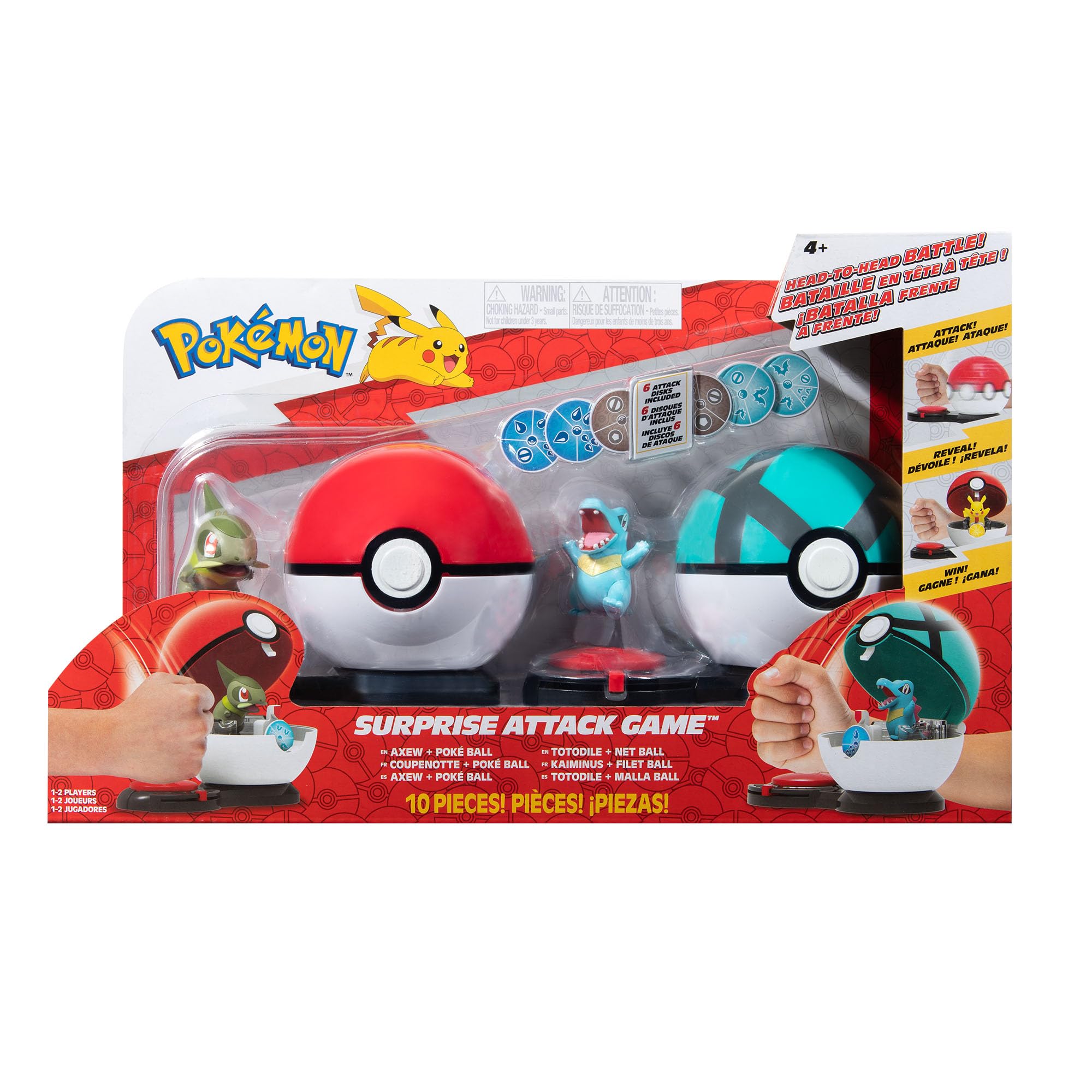Pokemon Surprise Attack Poke Ball Battle Game (6017608
