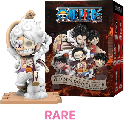 Mighty Jaxx Freeny's Hidden Dissectibles: One Piece Series 6 (Luffy Gears Edition) | Blind Box Toy Collectible Figurines | One Pack - Contains One Random Figure