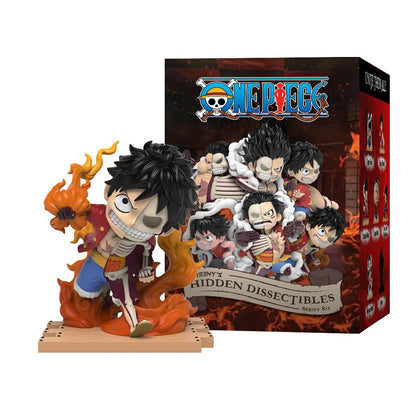 Mighty Jaxx Freeny's Hidden Dissectibles: One Piece Series 6 (Luffy Gears Edition) | Blind Box Toy Collectible Figurines | One Pack - Contains One Random Figure