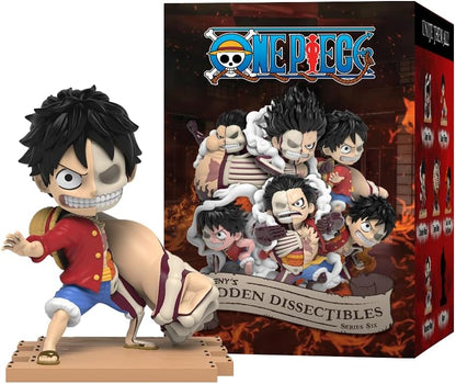 Mighty Jaxx Freeny's Hidden Dissectibles: One Piece Series 6 (Luffy Gears Edition) | Blind Box Toy Collectible Figurines | One Pack - Contains One Random Figure