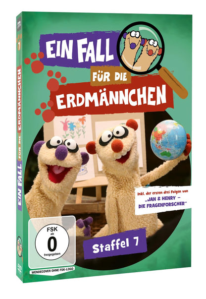 Ein Fall für die Erdmännchen Staffel 7 - inkl. 3 Folgen "Jan & Henry - Die Fragenforscher"