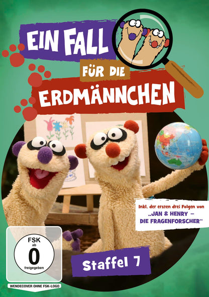 Ein Fall für die Erdmännchen Staffel 7 - inkl. 3 Folgen "Jan & Henry - Die Fragenforscher"
