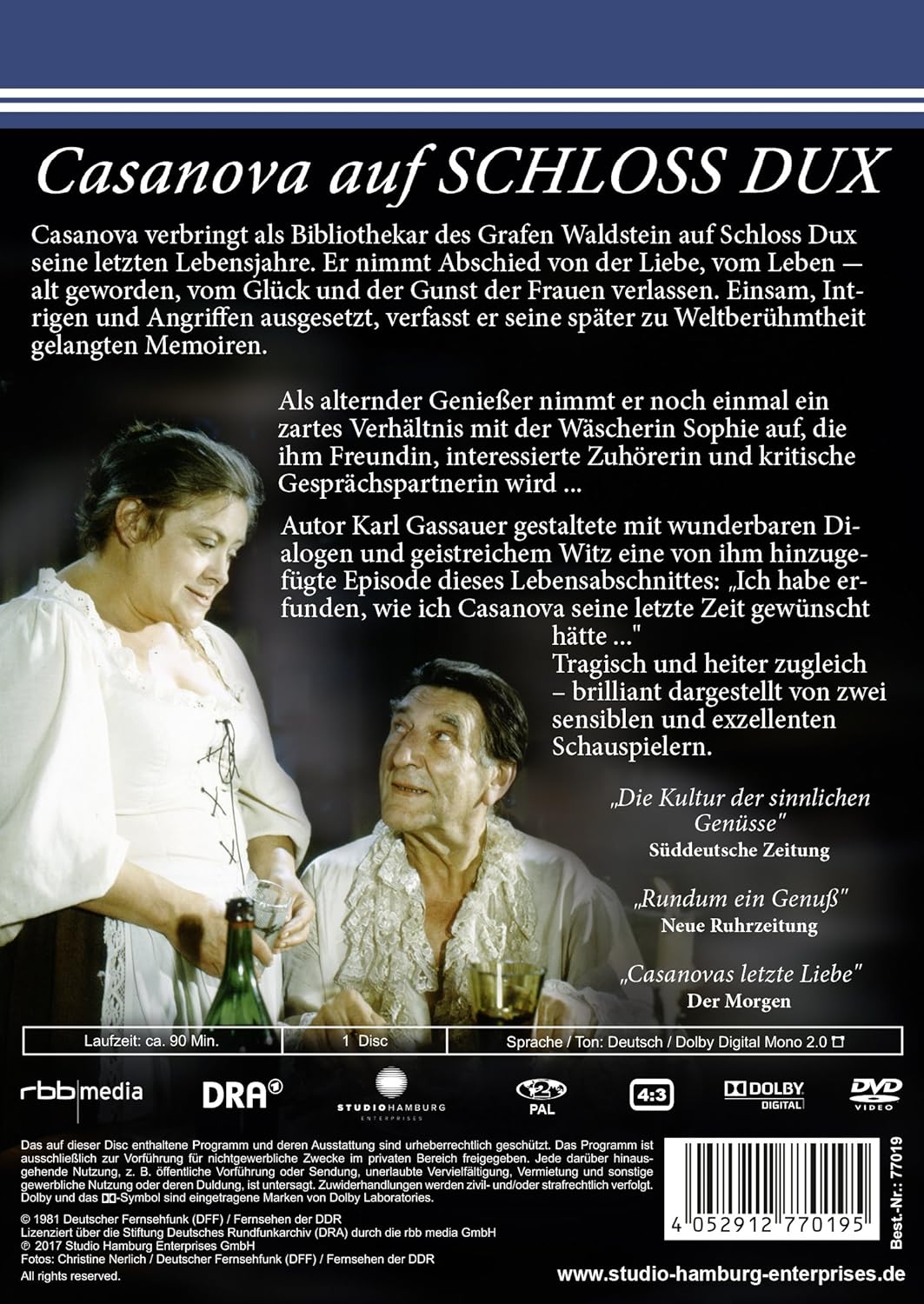 Casanova auf Schloss Dux - DDR TV-Archiv