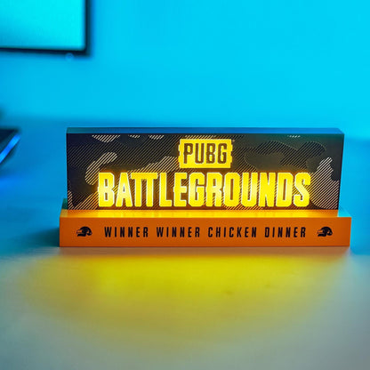 Playerunknown's Battlegrounds lampe LED Logo 22 cm