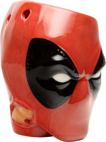 Paladone Deadpool Replica Pen Holder and Plant Pot - Superhero Desk Accessories, Decor & Novelty Gift - 13 cm Tall