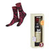Eat My Socks - Wine (Red) - One Size