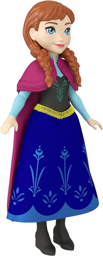 Disney Frozen 3.5 Inch Doll - Anna (Classic Outfit)