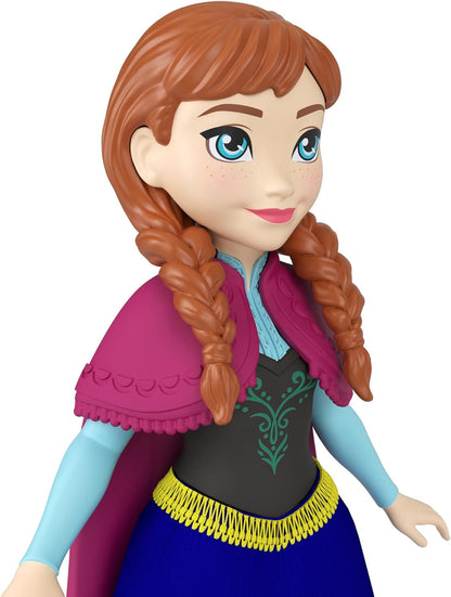 Disney Frozen 3.5 Inch Doll - Anna (Classic Outfit)