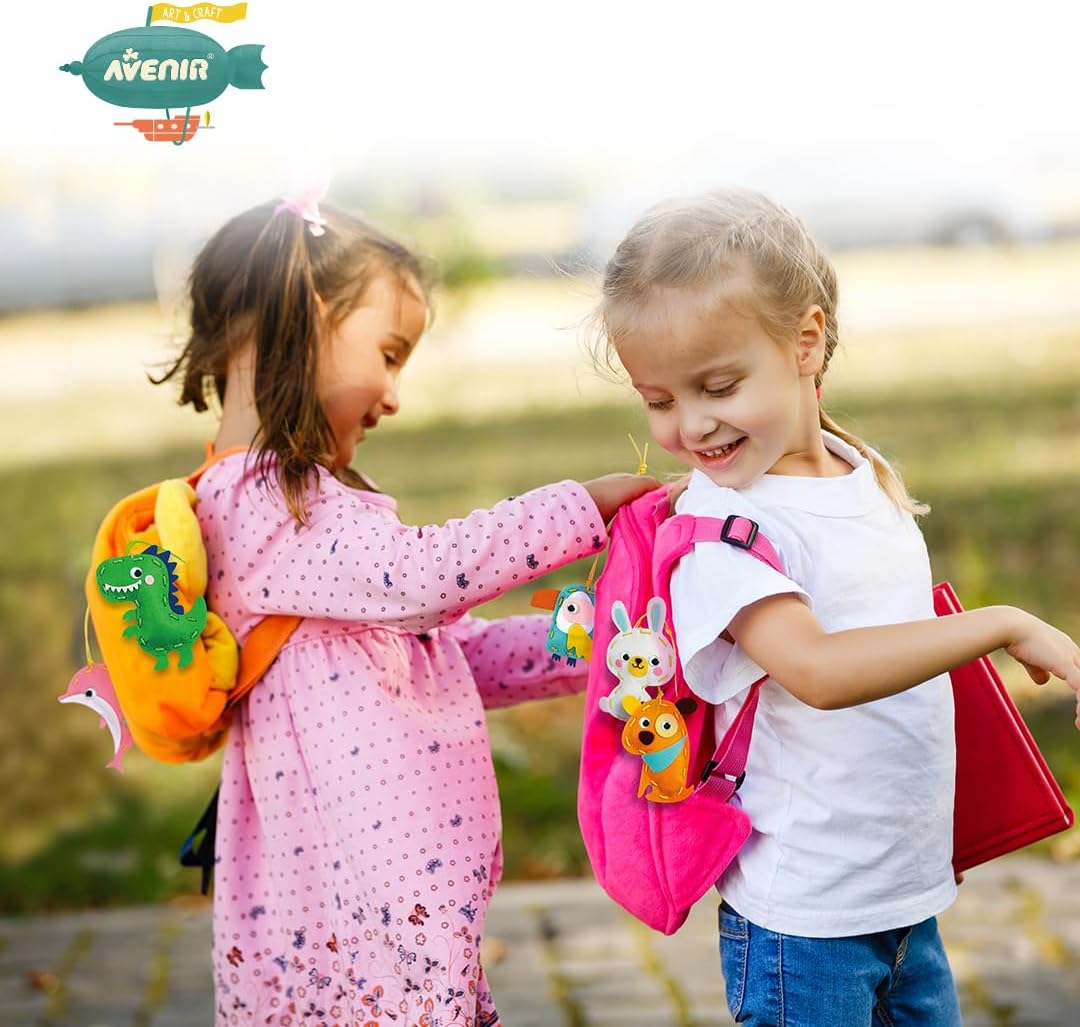 My First Lacing Kit | Dierenvrienden | Verbeter naai- en naaivaardigheden | Creatief plezier voor kinderen vanaf 3 jaar, meerdere kleuren