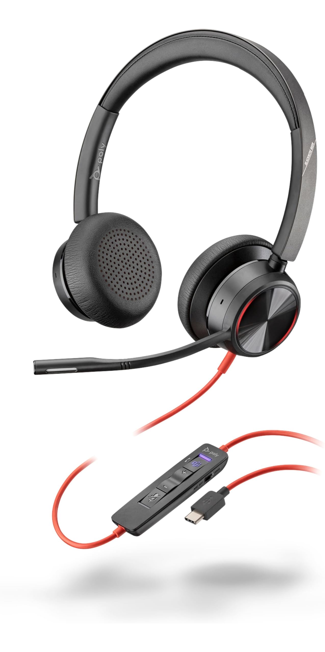 HP Poly Blackwire 8225-M USB-C ANC MS Stereo