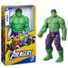 avengers Marvel Titan Hero Series Blast Gear Deluxe Hulk Action Figure, 30-cm Toy, For Children Aged 4 and Up, Green