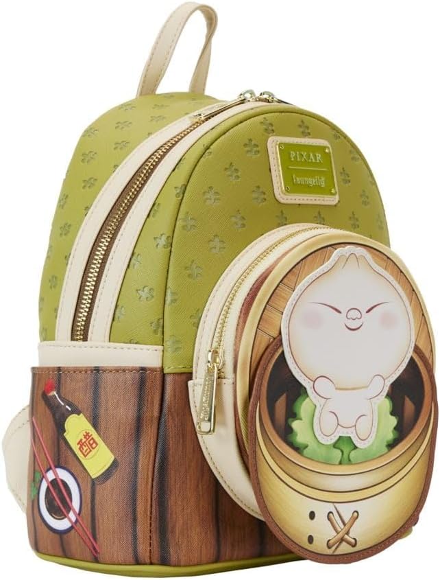Loungefly Disney Pixar Bao Bamboo Steamer Kids Mini Backpack Multi