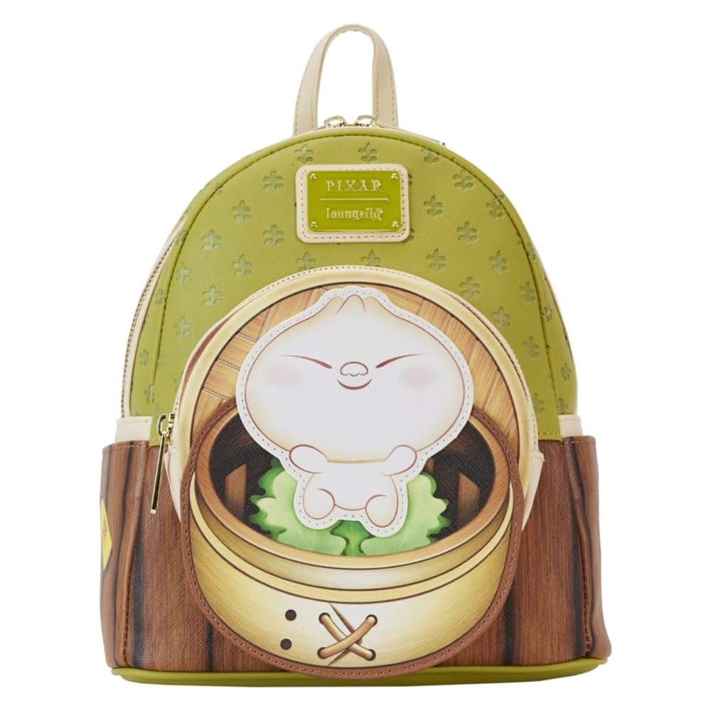 Loungefly Disney Pixar Bao Bamboo Steamer Kids Mini Backpack Multi