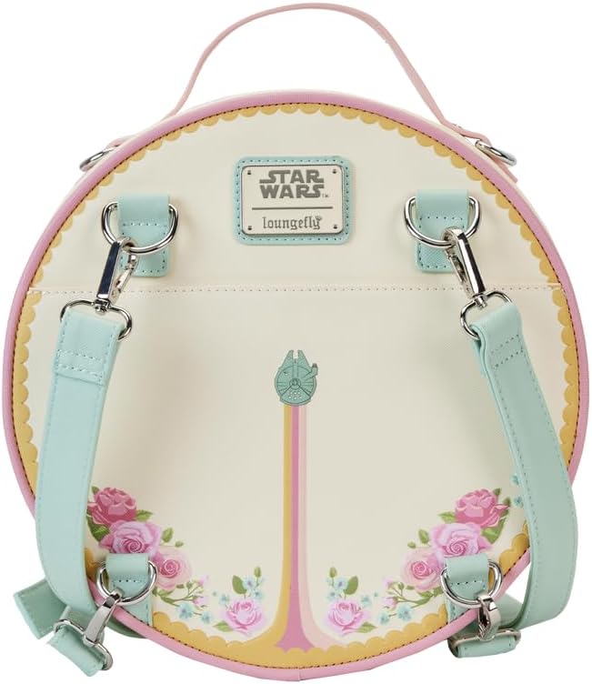 Loungefly Star Wars Floral Rebel Covertible Kids Crossbody Bag Multi