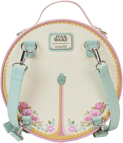 Loungefly Star Wars Floral Rebel Covertible Kids Crossbody Bag Multi