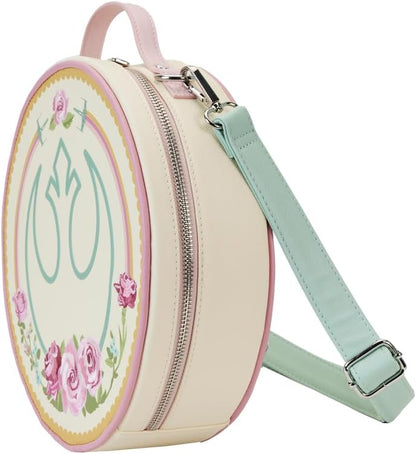 Loungefly Star Wars Floral Rebel Covertible Kids Crossbody Bag Multi