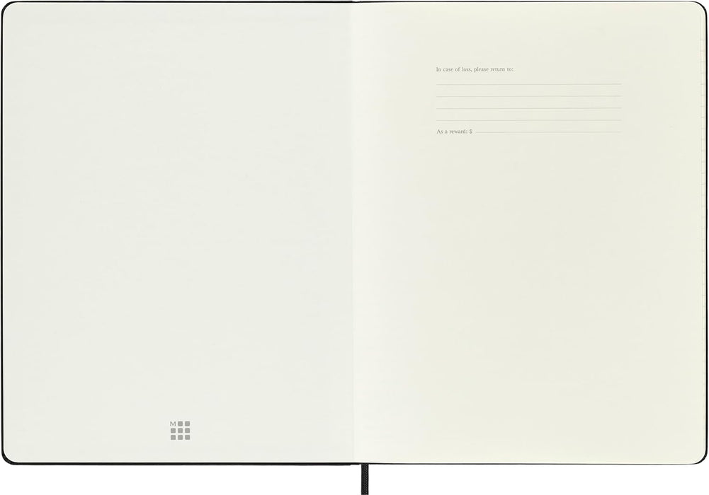 Moleskine Weekly Planner 2024-2025, Weekly Planner 18 Months 2025, With Space For Notes, With Hard Cover And Elastic Closure, Extra Large Size 19 x 25 cm, Color