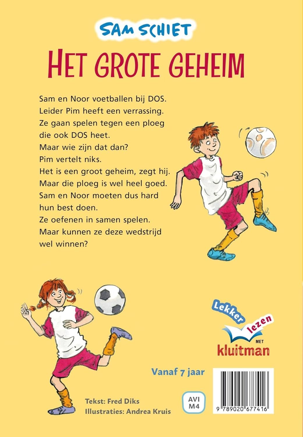 Uitgeverij Kluitman - Sam schiet - Het grote geheim AVI-M4