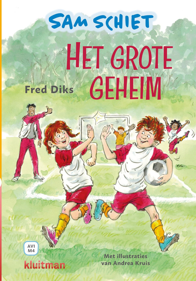 Uitgeverij Kluitman - Sam schiet - Het grote geheim AVI-M4