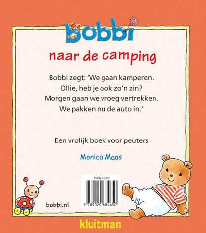 Bobbi naar de camping