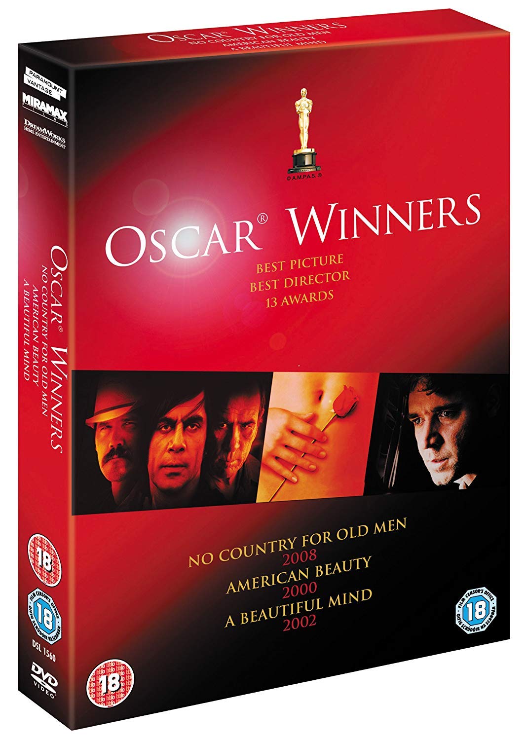 No Country For Old Men / A Beautiful Mind / American Beauty