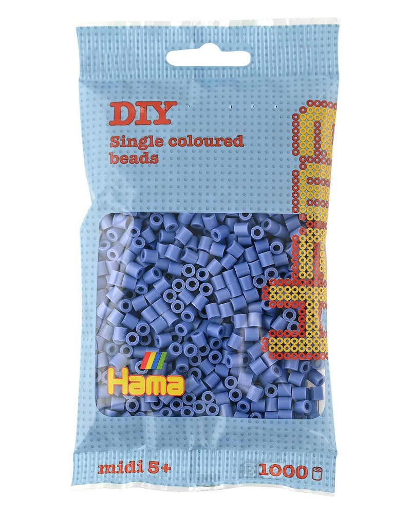 Hama Beads Bag | Approx. 1000 Midi Fuse Beads | Mosaic Decoration Arts & Craft for Creative Children Ages 5+ | Lavender