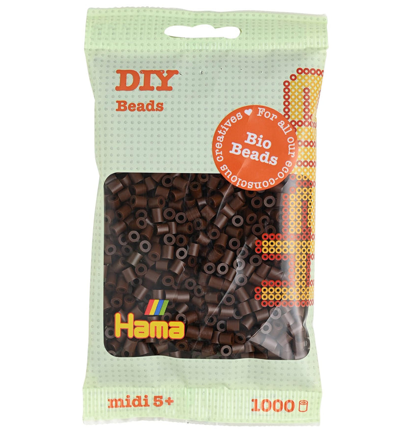 Hama Midi Bio Beads Bag | Approx. 1000 Fuse Beads | Mosaic Decoration Arts & Craft for Creative Children Ages 5+ |