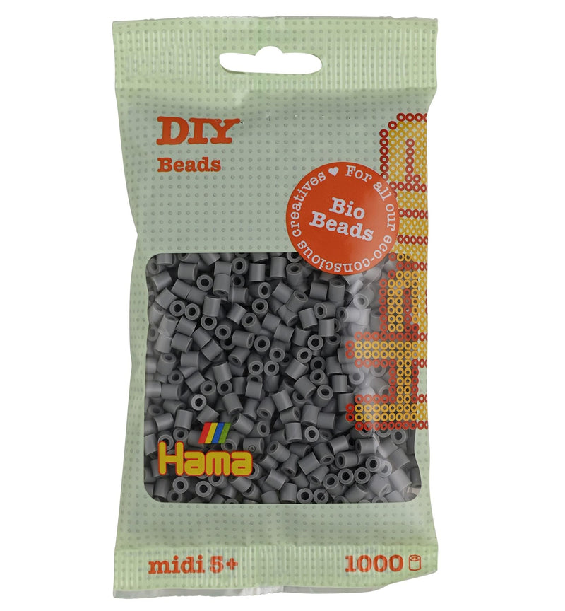 Hama Midi Bio Beads Bag | Approx. 1000 Fuse Beads | Mosaic Decoration Arts & Craft for Creative Children Ages 5+ |