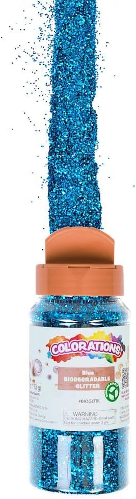 Colorations - Colorations - Biologische Afbreekbare Glitter - Blauw 113 gram
