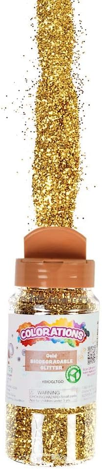 Colorations - Colorations - Biologische Afbreekbare Glitter - Goud 113 gram