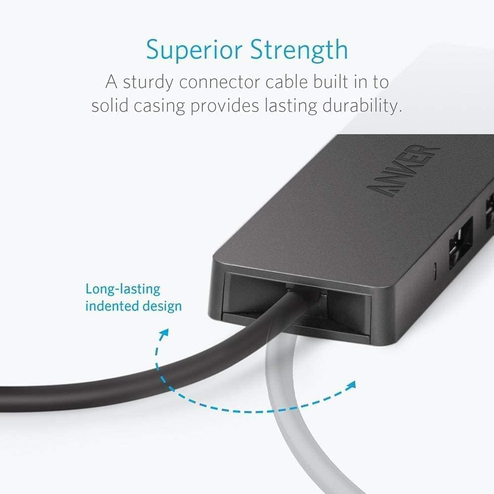 ANKER - 4-PORT ULTRA SLIM USB3.0 DATA HUB