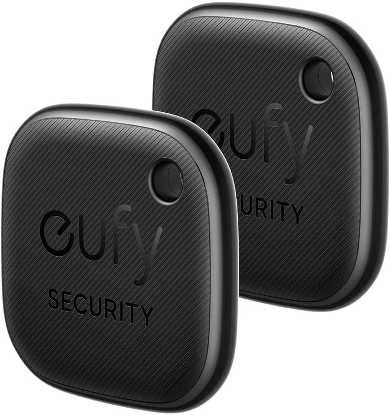 eufy Security SmartTrack Link Bluetooth Item Finder and Key Finder, Works with Apple Find My (iOS Only), Find Your Remote, Luggage, Phone, and More, Water Resistant (Android Not Supported),2 Pack