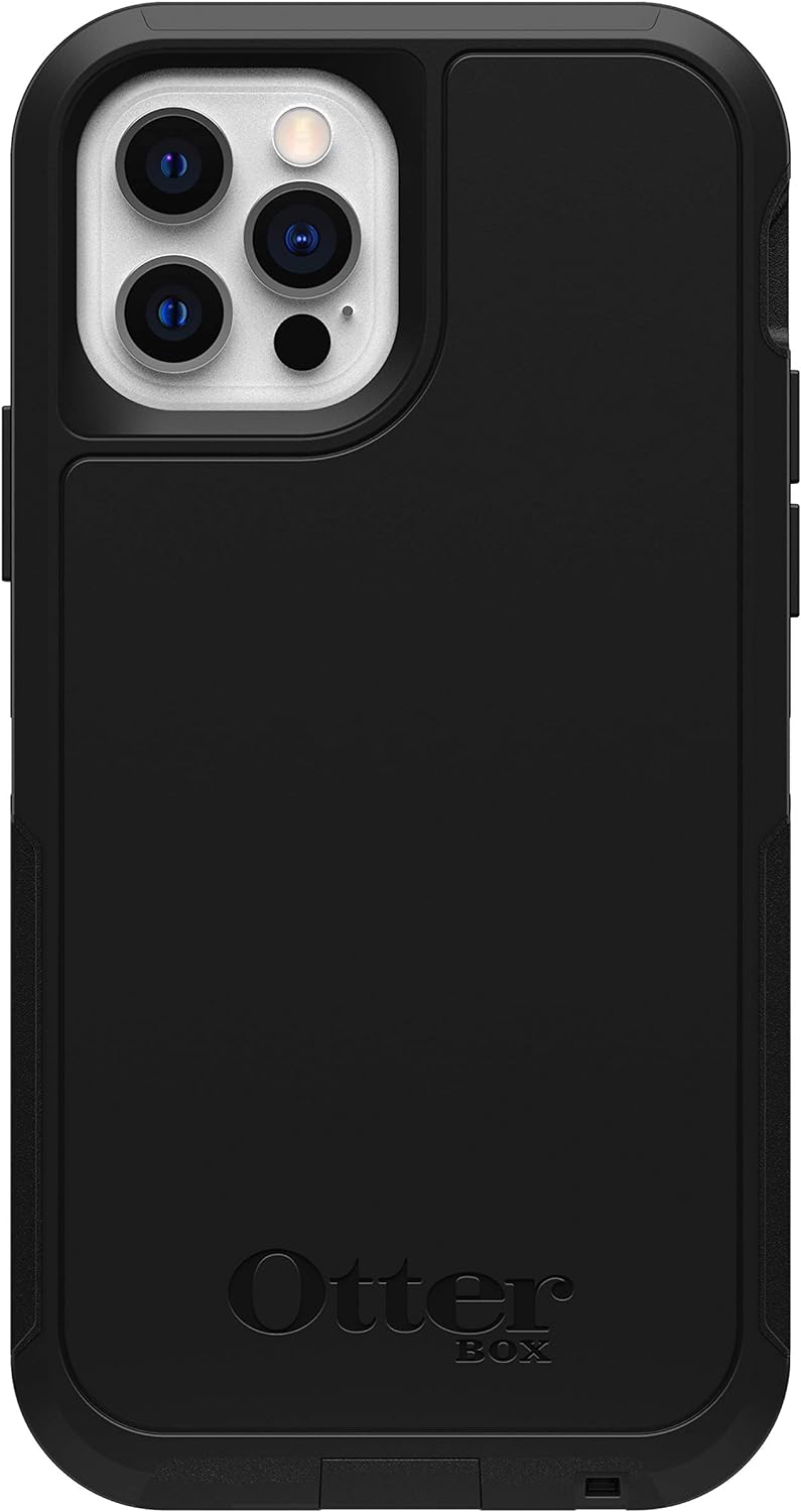 OtterBox Defender XT Case for iPhone 12 / iPhone 12 Pro with MagSafe, Shockproof, Drop proof, Ultra-Rugged, Protective Case, 5x Tested to Military Standard, Black, No Retail Packaging iPhone 12 / iPhone 12 Pro Single