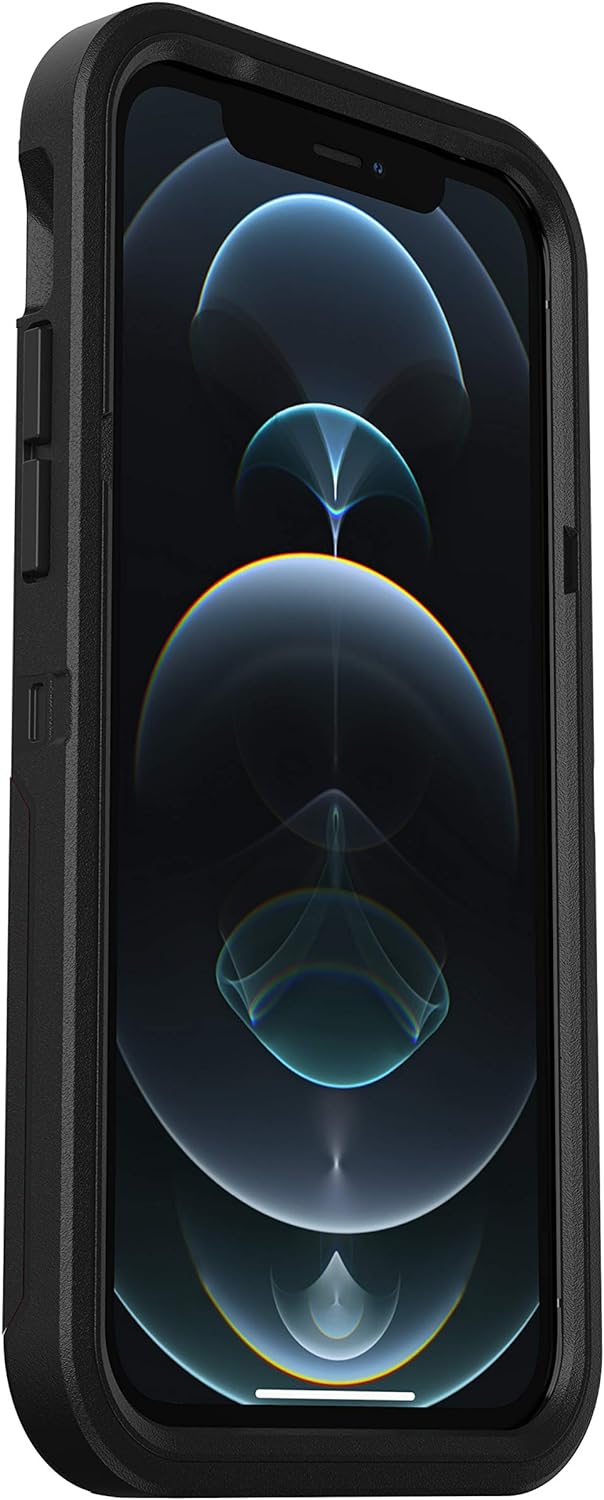 OtterBox Defender XT Case for iPhone 12 / iPhone 12 Pro with MagSafe, Shockproof, Drop proof, Ultra-Rugged, Protective Case, 5x Tested to Military Standard, Black, No Retail Packaging iPhone 12 / iPhone 12 Pro Single