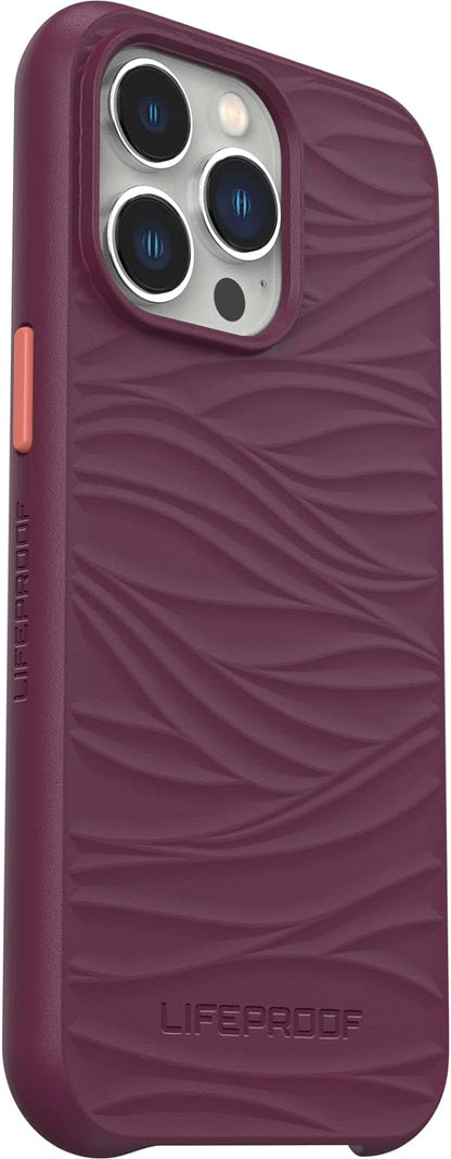 LifeProof Wake Case for iPhone 13 Pro, Shockproof, Drop proof to 2 Meters, Protective Thin Case, Sustainably made from Recycled Ocean Plastic, Purple Purple iPhone 13 Pro