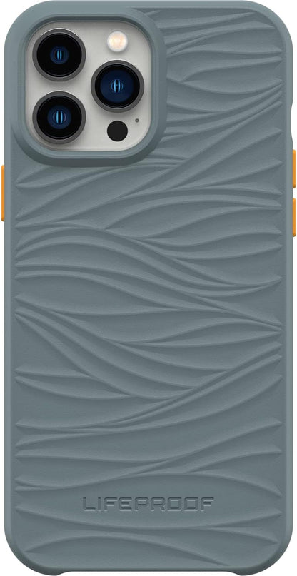 LifeProof Wake Case for iPhone 13 Pro Max / iPhone 12 Pro Max, Shockproof, Drop proof to 2 Meters, Protective Thin Case, Sustainably made from Recycled Ocean Plastic, Grey Grey iPhone 13 Pro Max / iPhone 12 Pro Max