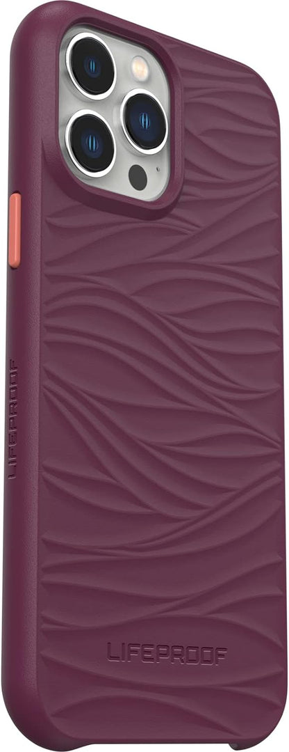 LifeProof Wake Case for iPhone 13 Pro Max / iPhone 12 Pro Max, Shockproof, Drop proof to 2 Meters, Protective Thin Case, Sustainably made from Recycled Ocean Plastic, Purple Purple iPhone 13 Pro Max / iPhone 12 Pro Max
