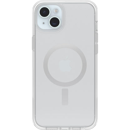 OtterBox Symmetry Clear for MagSafe Case for iPhone 15 Plus / iPhone 14 Plus, Shockproof, Drop proof, Protective Thin Case, 3x Tested to Military Standard, Clear iPhone 15 Plus / iPhone 14 Plus Clear