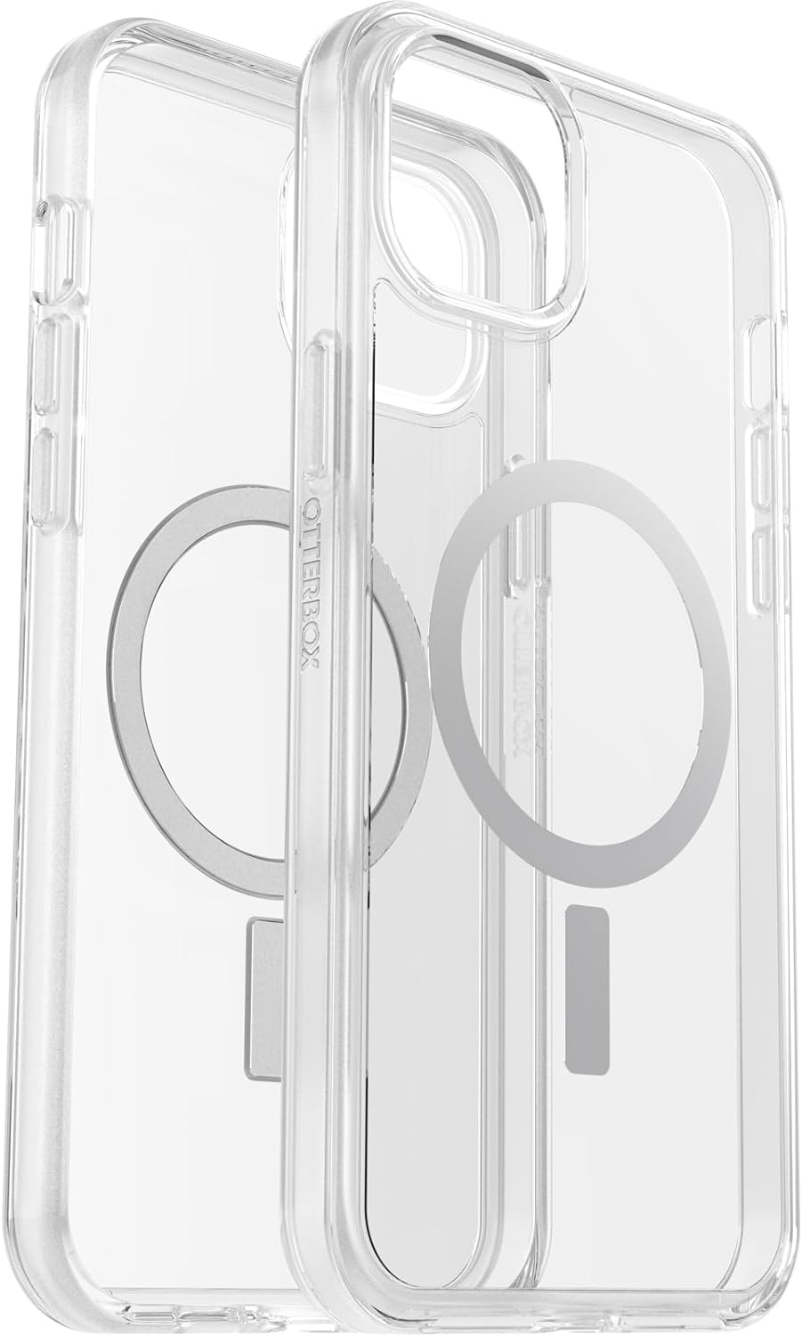 OtterBox Symmetry Clear for MagSafe Case for iPhone 15 Plus / iPhone 14 Plus, Shockproof, Drop proof, Protective Thin Case, 3x Tested to Military Standard, Clear iPhone 15 Plus / iPhone 14 Plus Clear