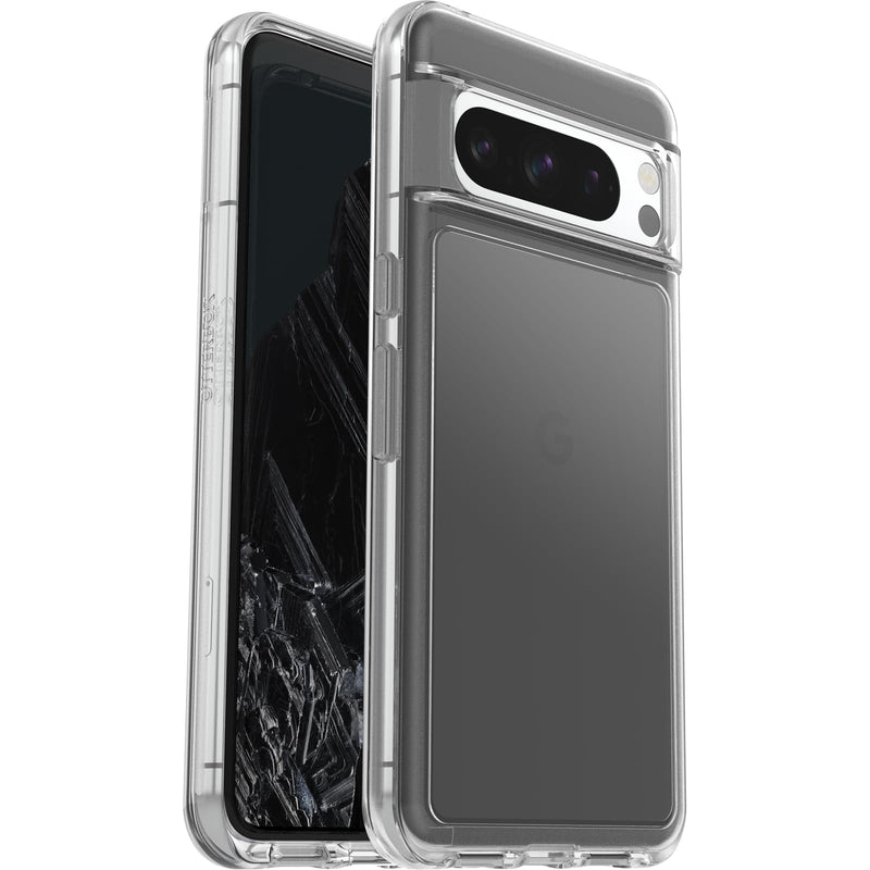 OtterBox Symmetry Clear Case for Google Pixel 8 Pro, Shockproof, Drop proof, Protective Thin Case, 3x Tested to Military Standard, Clear, Non-Retail Packaging Pixel 8 Pro Clear