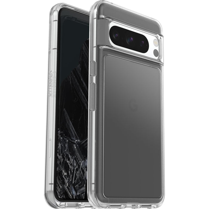 OtterBox Symmetry Clear Case for Google Pixel 8 Pro, Shockproof, Drop proof, Protective Thin Case, 3x Tested to Military Standard, Clear Pixel 8 Pro Clear