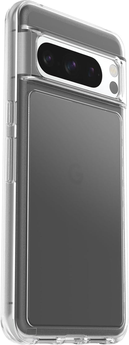 OtterBox Symmetry Clear Case for Google Pixel 8 Pro, Shockproof, Drop proof, Protective Thin Case, 3x Tested to Military Standard, Clear Pixel 8 Pro Clear