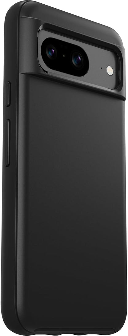 OtterBox Symmetry Case for Google Pixel 8, Shockproof, Drop proof, Protective Thin Case, 3x Tested to Military Standard, Black Pixel 8 Black