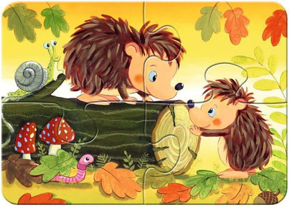 Ravensburger Kinderpuzzle - 12000854 Kleine Tierfamilien - 2,4,6,8 Teile Puzzle für Kinder ab 2 Jahren